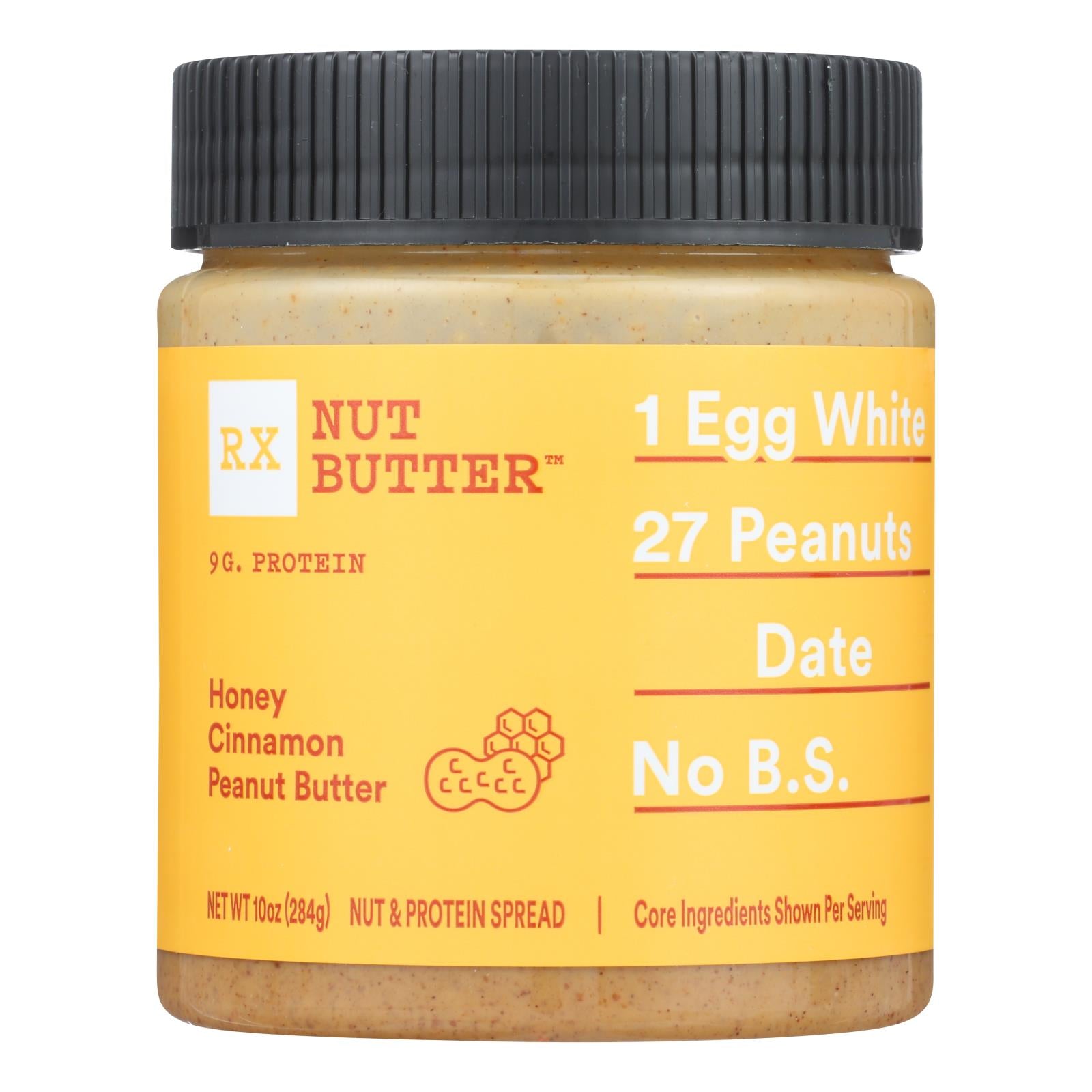 Rxbar, Rxbar - Peanut Butter Honey Cinnamon - Case of 6 - 10 OZ (Pack of 6)
